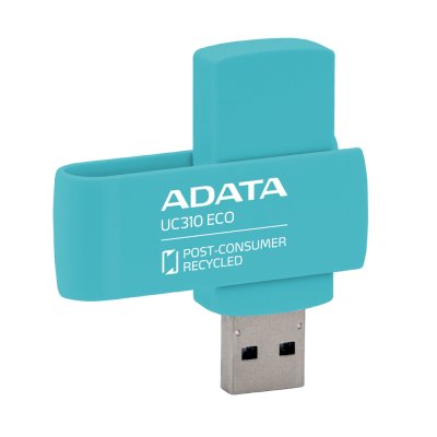 флешка A-Data 256GB UC310 ECO Green Зеленый