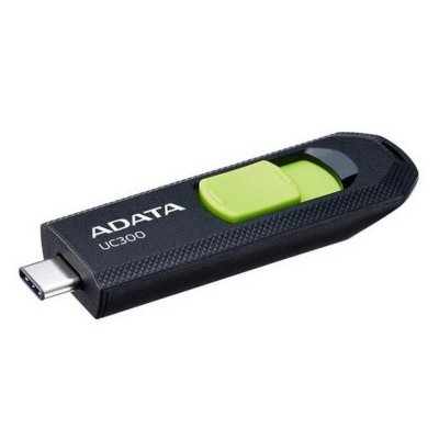 флешка A-Data 32GB UC300 Black-Green Черный, зелёный
