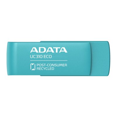 флешка A-Data 64GB UC310 ECO Green Зеленый
