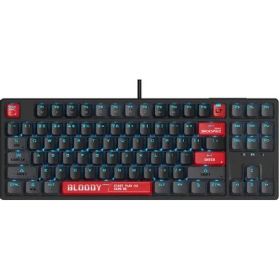 клавиатура A4Tech Bloody AT87 Black/Red Черный-красный