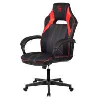 игровое кресло A4Tech Bloody GC-300 черный-красный