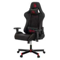 игровое кресло A4Tech Bloody GC-850 черный-красный