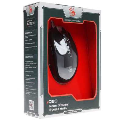 мышь A4Tech Bloody Q80 Black Черный