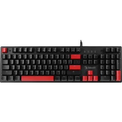 клавиатура A4Tech Bloody S515R Fire Black Черный-красный