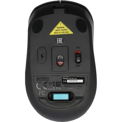мышь A4Tech Fstyler FG16C Air Grey Серый