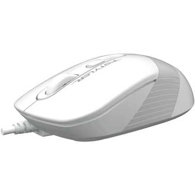 мышь A4Tech Fstyler FM10S White-Grey Белый-серый