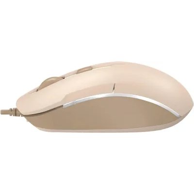 мышь A4Tech Fstyler FM26S Cafe Latte Бежевый-коричневый