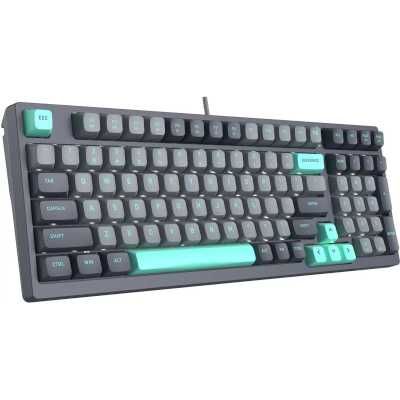 клавиатура A4Tech Fstyler FS300 Panda Rock Черный-серый