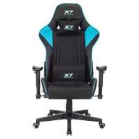 игровое кресло A4Tech X7 GG-1100 черный-красный