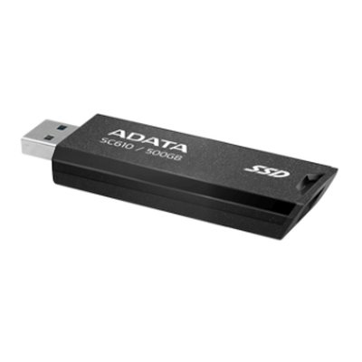 SSD диск ADATA SC610 500Gb SC610-500G-CBK/RD Черный