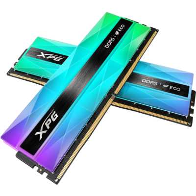 оперативная память ADATA XPG Lancer Neon RGB AX5U6400C3216G-DCLANRSG