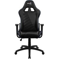 игровое кресло AeroCool AC110 AIR Black-Blue черно-синий