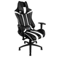 игровое кресло AeroCool AC120 AIR-BW черно-белый