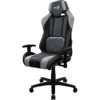 игровое кресло AeroCool Baron Steel Blue серый-синий
