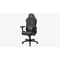игровое кресло Aerocool Crown AeroWeave Ash Black черный