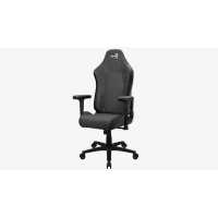 игровое кресло Aerocool Crown AeroWeave Ash Black черный