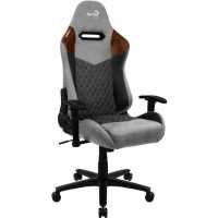 игровое кресло AeroCool Duke Tan Grey серый-коричневый
