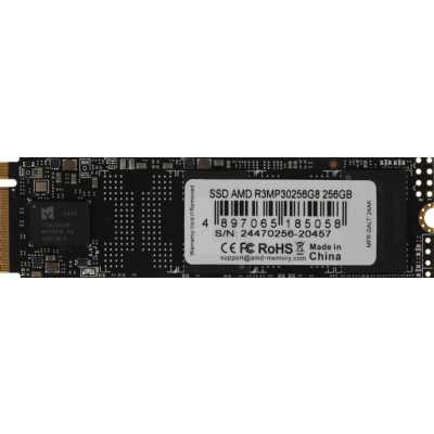 SSD диск AMD Radeon R3 Series 256Gb R3MP30256G8 Черный