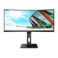 монитор AOC CU34P2A Черный