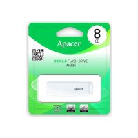флешка Apacer 8GB AH336 White