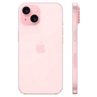 смартфон Apple iPhone 15 128GB Pink MTP13HX/A розовый