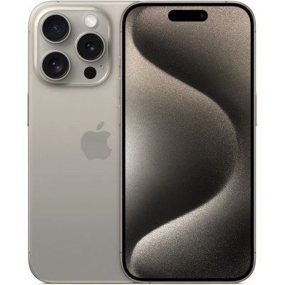 смартфон Apple iPhone 15 Pro 128GB Natural Titanium MTQ63ZA/A бежевый