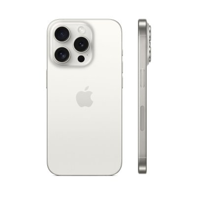 смартфон Apple iPhone 15 Pro 128GB White MTQ53ZA/A белый