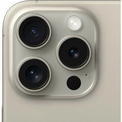 смартфон Apple iPhone 15 Pro 1TB Natural Titanium MTUT3J/A бежевый титан