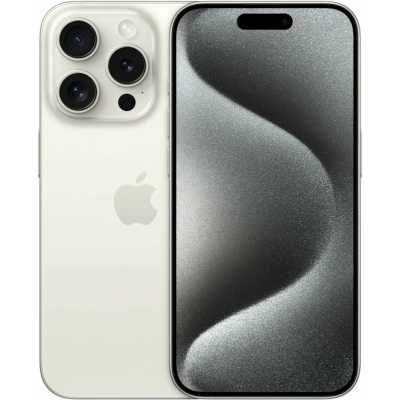смартфон Apple iPhone 15 Pro 1TB White MTVD3ZD/A белый титан