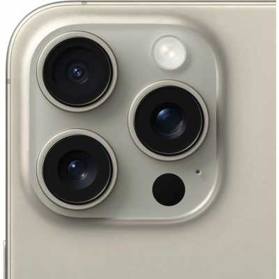 смартфон Apple iPhone 15 Pro Max 256GB Natural Titanium MU793VN/A бежевый титан