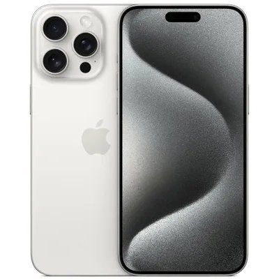 смартфон Apple iPhone 15 Pro Max 512GB White MU7D3AA/A белый титан