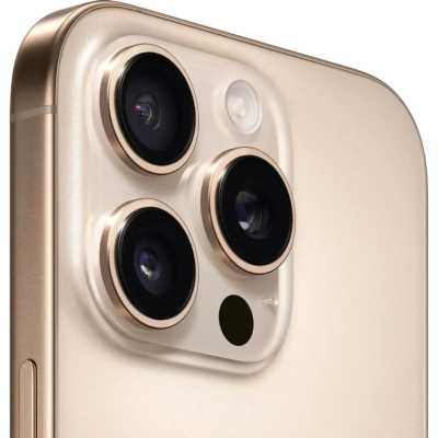 смартфон Apple iPhone 16 Pro 128GB Desert Titanium MYMX3J/A бежевый