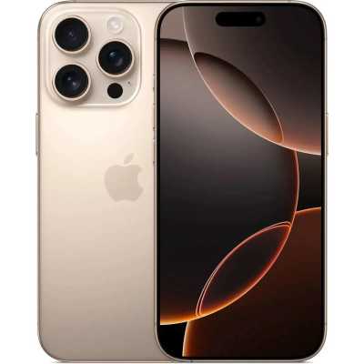 смартфон Apple iPhone 16 Pro 256GB Desert Titanium MYQG3CH/A бежевый