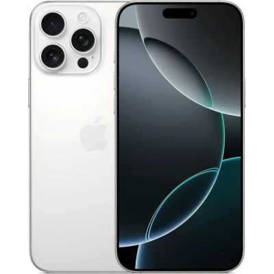 смартфон Apple iPhone 16 Pro Max 1TB White Titanium MYX53KH/A белый