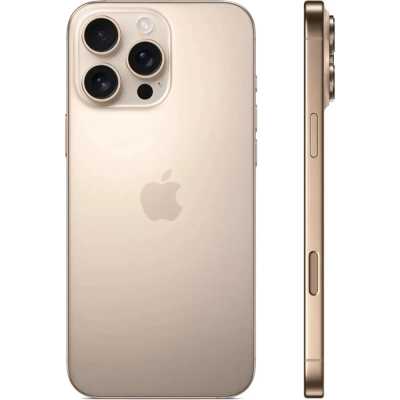 смартфон Apple iPhone 16 Pro Max 512GB Desert Titanium MYX23KH/A бежевый