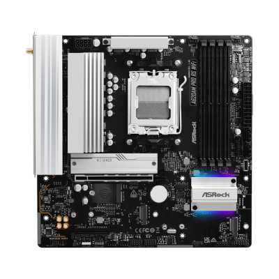 материнская плата ASRock A620AM Pro RS WiFi Черный