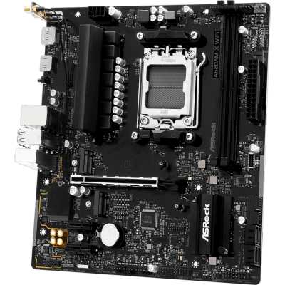 материнская плата ASRock A620AM-X WiFi Черный
