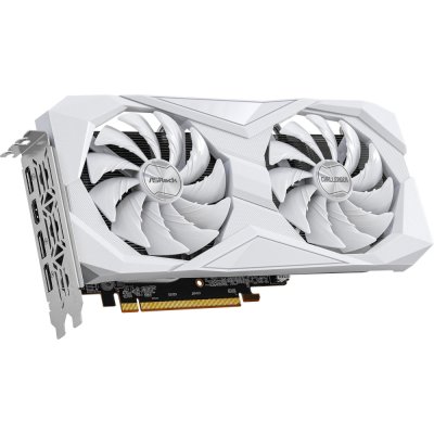 видеокарта ASRock AMD Radeon RX 6600 Challenger White 8GB Белый