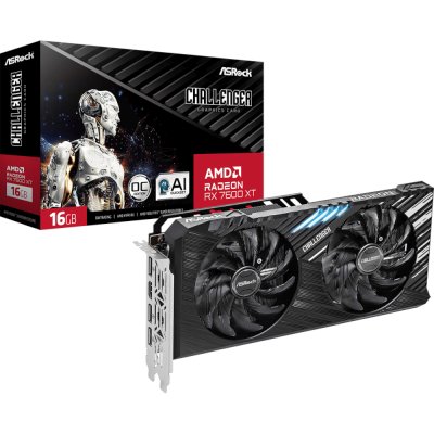 видеокарта ASRock AMD Radeon RX 7600 XT Challenger 16GB OC