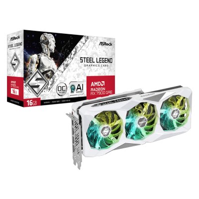 видеокарта ASRock AMD Radeon RX 7900 GRE Steel Legend 16GB OC