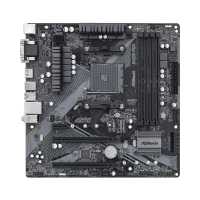 материнская плата ASRock B450M Pro4 R2.0 Черный