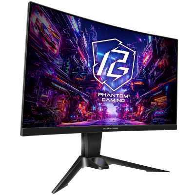 монитор ASRock Phantom Gaming PG27QRT2A Черный