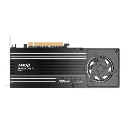 видеокарта ASRock AMD Radeon AI PRO R9700 Creator 32GB Черный