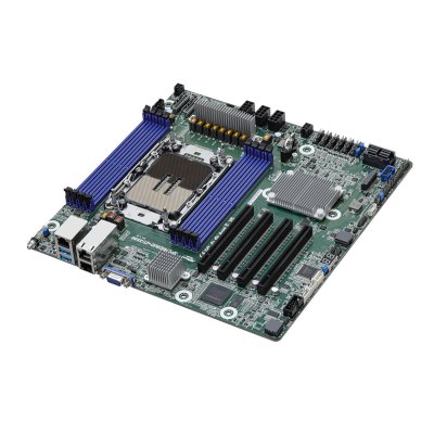 материнская плата ASRock SPC741D8UD-2T/X550 Зеленый