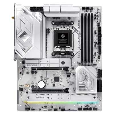 материнская плата ASRock X870 Steel Legend WiFi Белый