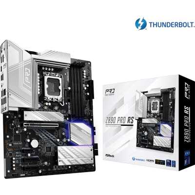 материнская плата ASRock Z890 Pro RS Черный