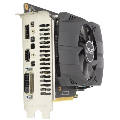 видеокарта ASUS nVidia GeForce GTX 1650 4Gb PH-GTX1650-O4GD6-P-EVO