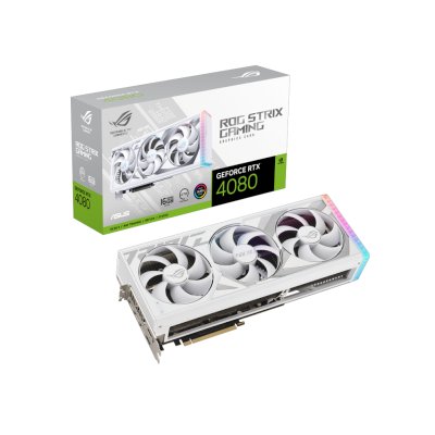 видеокарта ASUS nVidia GeForce RTX 4080 16Gb ROG-STRIX-RTX4080-16G-WHITE
