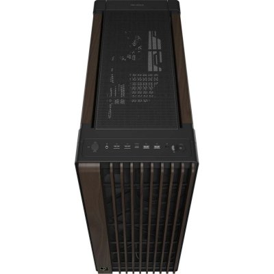 корпус ASUS ProArt PA602 Wood Edition Modern Black Metal Panel
