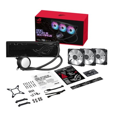 система водяного охлаждения ASUS ROG Ryuo III 360 ARGB